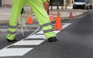 tri-state parking before starting a villanova asphalt paving project