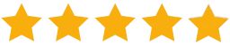 Four and a half out of five gold stars, indicating a 4.5-star rating.