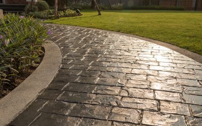 Stamped Asphalt vs. Stamped Concrete